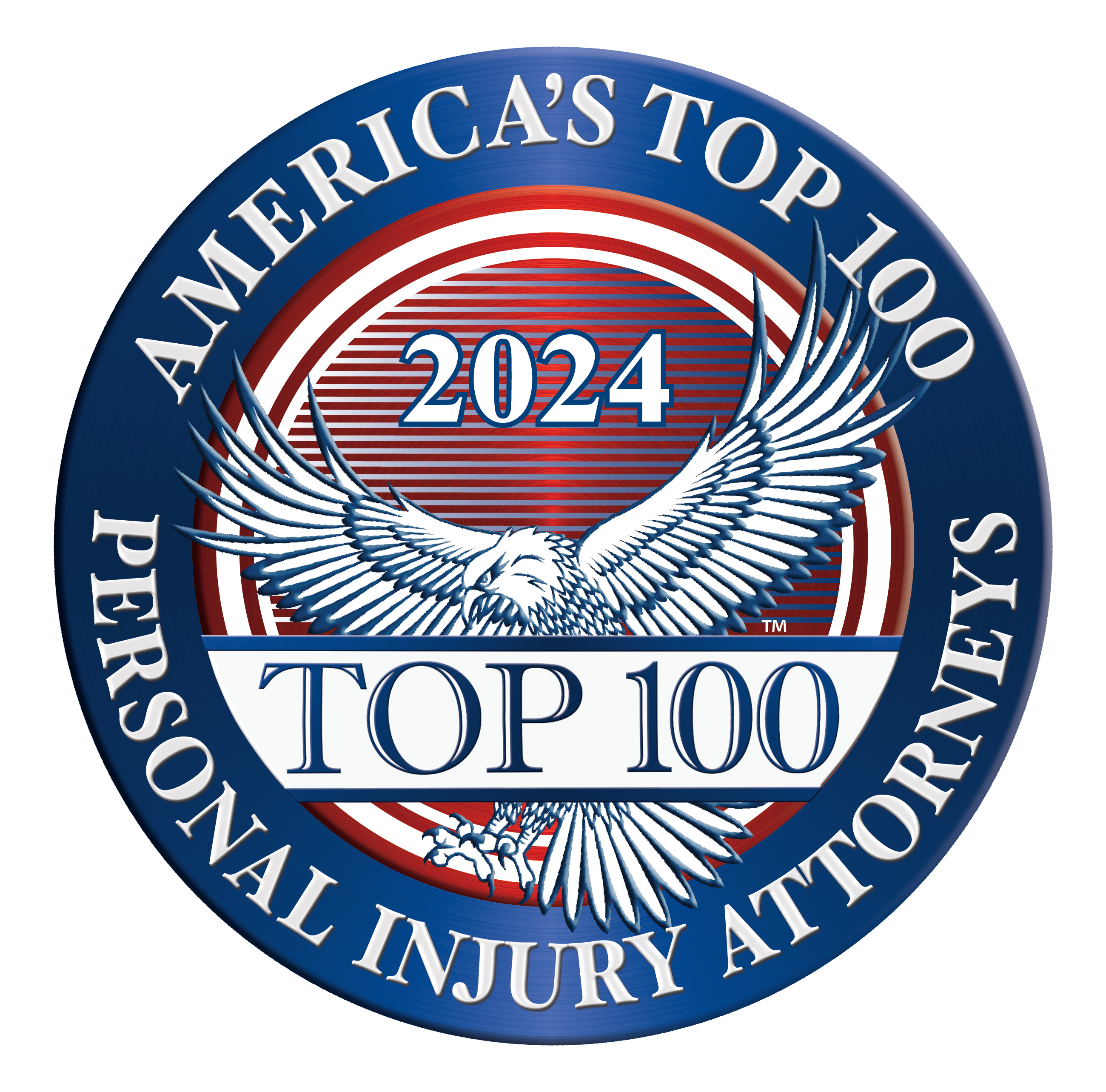 America's Top 100 Personal Injury Attorneys 2024® Recipient Award