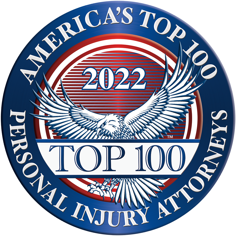 America's Top 100 Personal Injury Attorneys 2022® Recipient Award