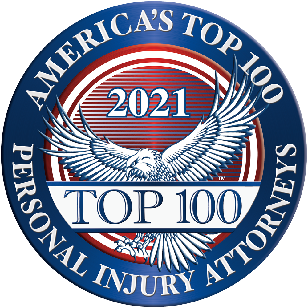 America's Top 100 Personal Injury Attorneys 2021® Recipient Award